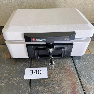 Travel Lock Box, with keys