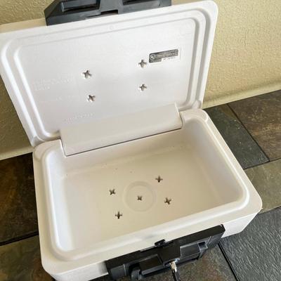 Travel Lock Box, with keys