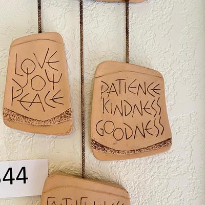 Clay Religeous wall hanging