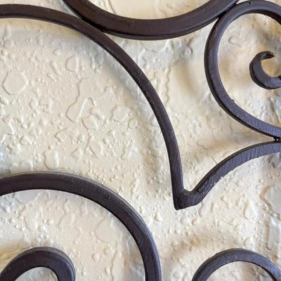 Massive Wrought Iron Wall hanging