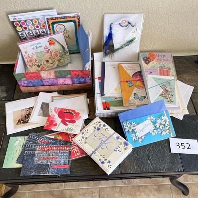 Lot of greeting cards