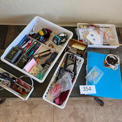 Lot of office supplies