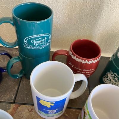 Lot of mugs