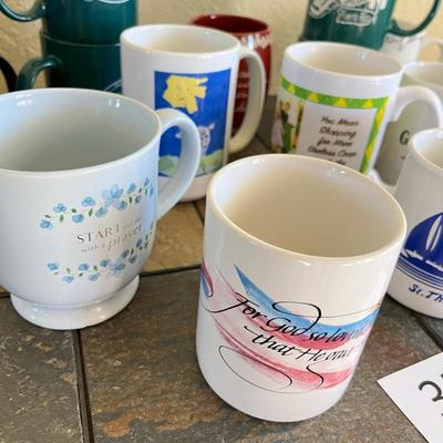 Lot of mugs