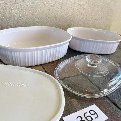Lot of Corningware Oval Bakers