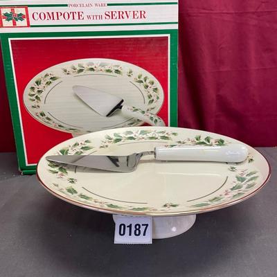 Compote and server