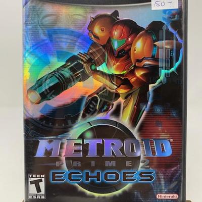 Nintendo Gamecube Metroid Prime 2 Echoes Game