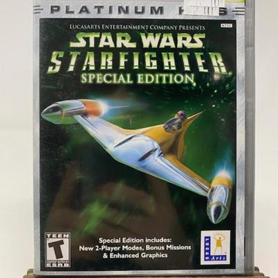 Xbox Star Wars Starfighter Special Edition Game