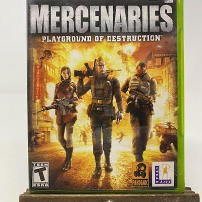 Xbox Mercenaries Playground of Destruction Game