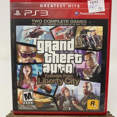 PS3 Grand Theft Auto Episodes from Liberty City