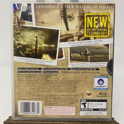 PS3 Blazing Angels Squadrons of WWII GAme