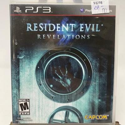 PS3 Resident Evil Revelations Game