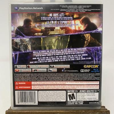 PS3 Resident Evil Game