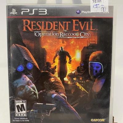 PS3 Resident Evil OPeration Raccoon City Game