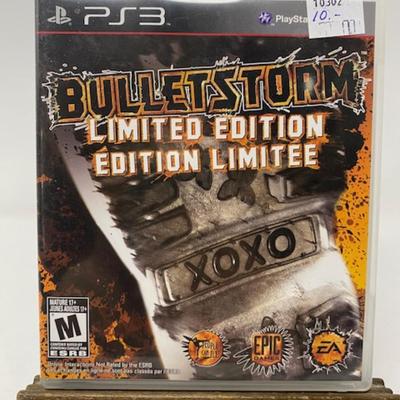 PS3 Bulletstorm Limited Edition Edition Limitee Game