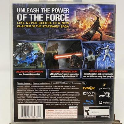 PS3 Star Wars Force Unleashed Game