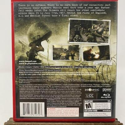 PS3 Resistance Fall of Man Game