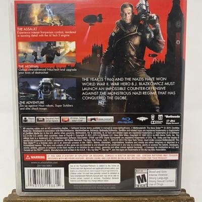 PS3 Wolfenstein The New Order Game