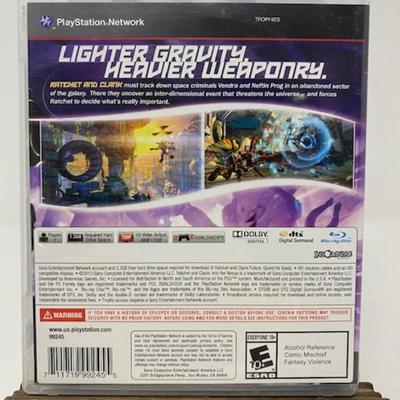 PS3 Ratchet Clank Into the Nexus Game