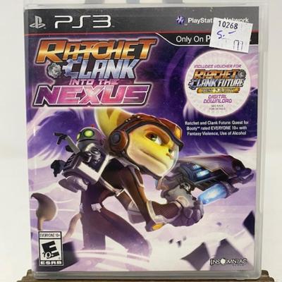 PS3 Ratchet Clank Into the Nexus Game