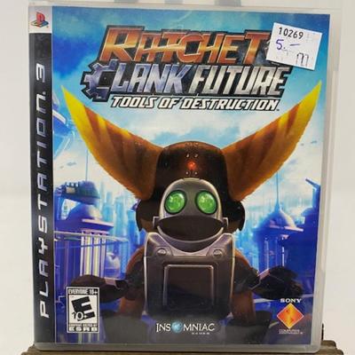 PS3 Ratchet Clank Future Tools of Destruction Game