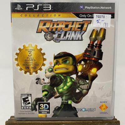 PS3 Ratchet Clank Game