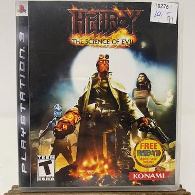 PS3 Hellboy The Science of Evil Game