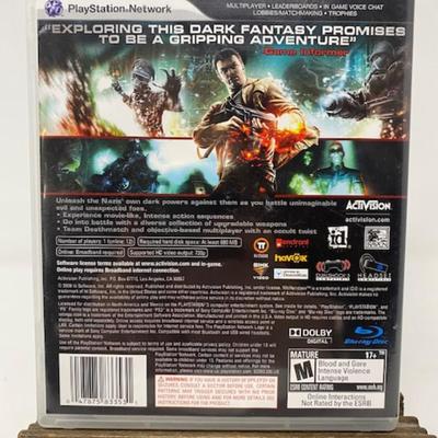 PS3 Wolfenstein Game