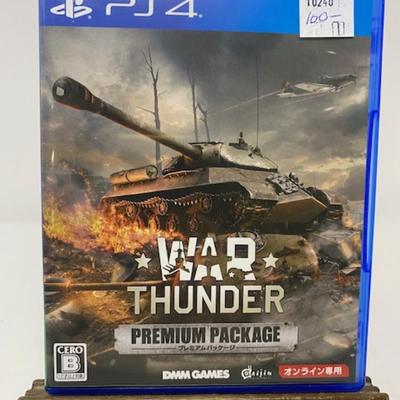 PS4 War Thunder Premium Package Game