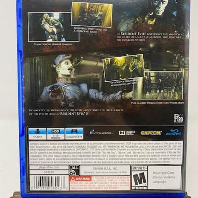 PS4 Resident Evil Origins Collection Game