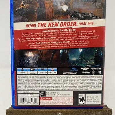 PS4 Wolfenstein The Old Blood Game