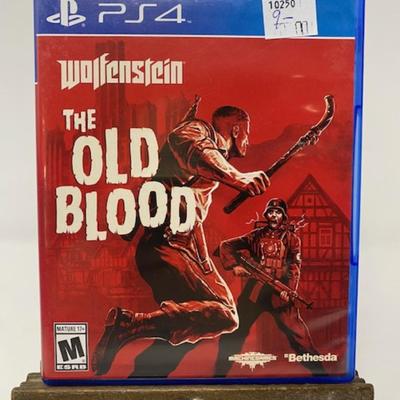 PS4 Wolfenstein The Old Blood Game