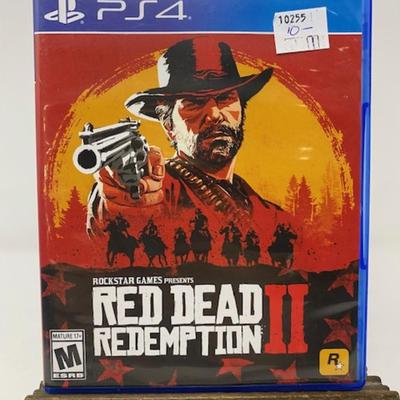 PS4 Red Dead Redemption II Game