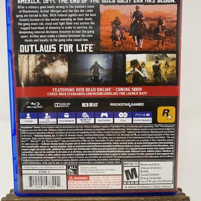 PS4 Red Dead Redemption II Game
