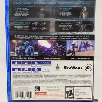 PS4 Mass Effect Andromeda Game