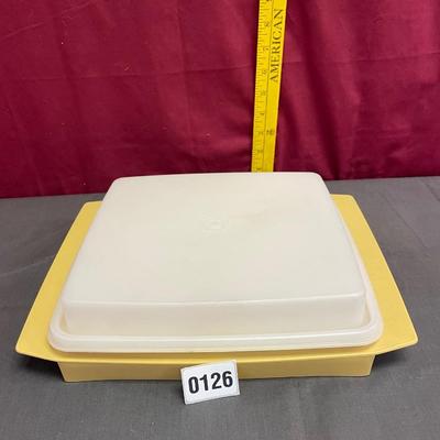 Tupperware-deviled egg container