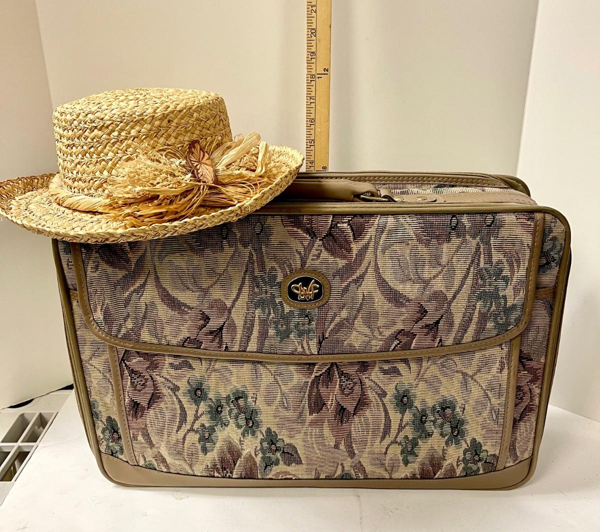 Tapestry suitcase hotsell