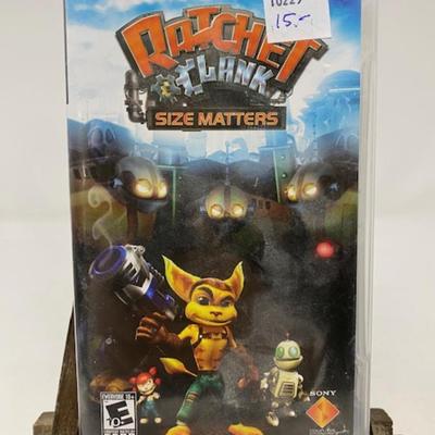 PSP Ratchet Clank Size Matters Game