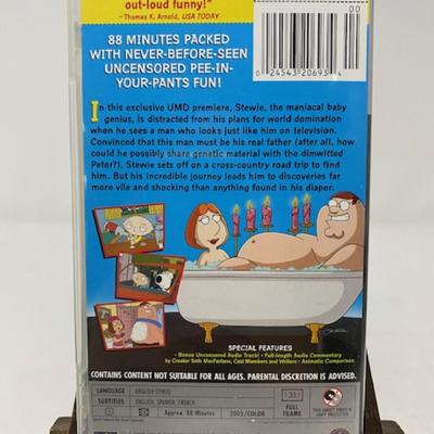PSP Family Guy Stewie Griffin The Untold Story Game