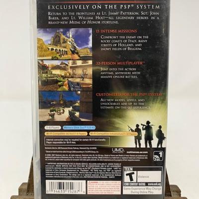 PSP Medal of Honor Heroes Game