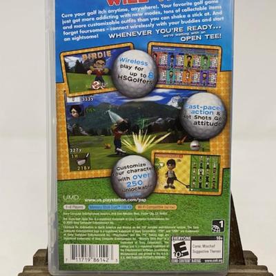 PSP Hot Shots Golf Open Tee Game