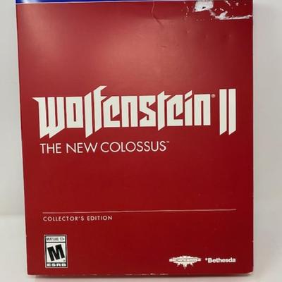 PS4 Wolfenstein II The New Colossus Collector's Edition