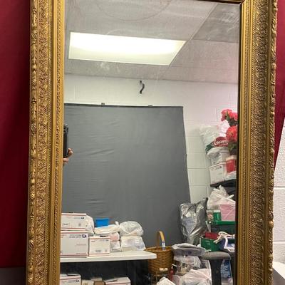 Vintage Mirror. 24â€x36â€