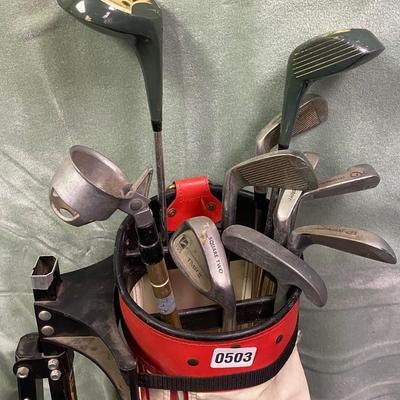 Golf Bag and Clubs