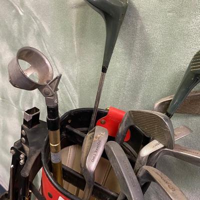 Golf Bag and Clubs