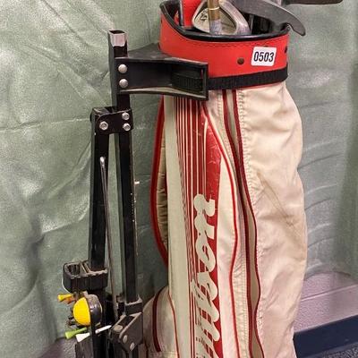 Golf Bag and Clubs