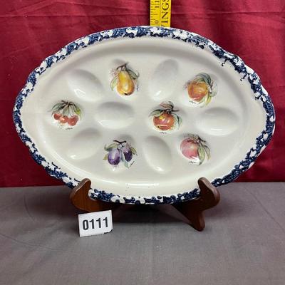 Deviled egg plate