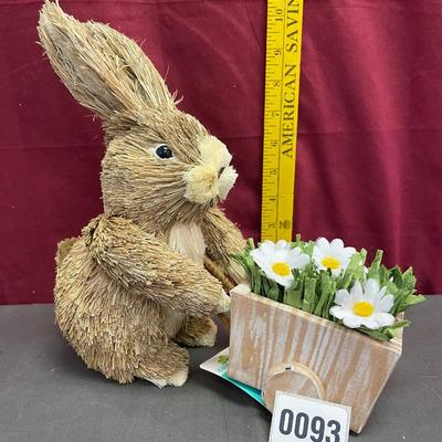 Bunny and cart