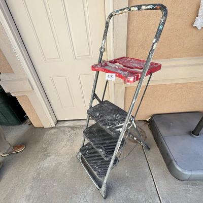 Large step stool