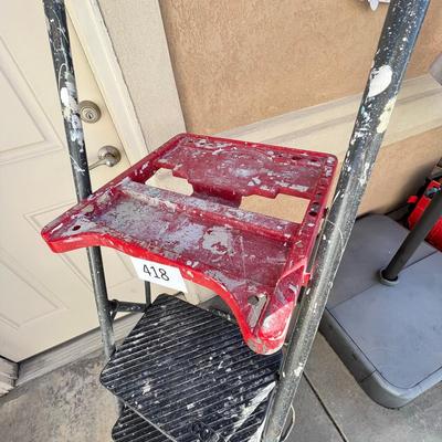 Large step stool